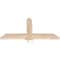 Ekena Millwork Eugene Smooth Timber Gable Bracket, Douglas Fir, 36"W x 18"H x 1 1/2"D x 3 1/2"F, 12/12 Pitch GBW036X18X0204EUG00SDF - alternate 4